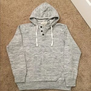 Men’s H&M hoodie cotton knit sweater Sz XL